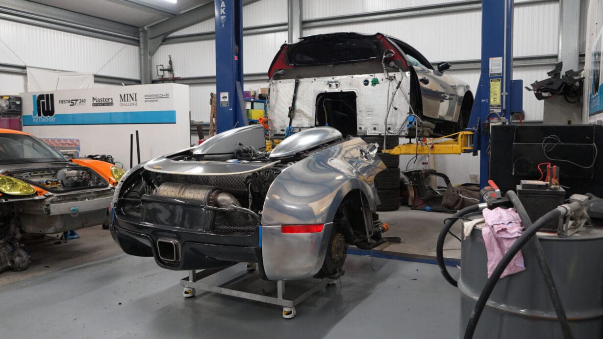 Mark McCann’s Bugatti Veyron Build: Will It Make TRAX?